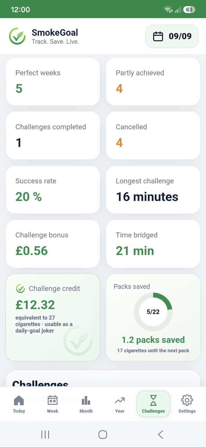 SmokeGoal challenge overview in English